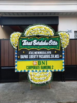 Papan Bunga Duka di Sei Putih Barat