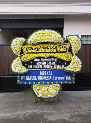 Papan Bunga Duka di Sei Putih Barat