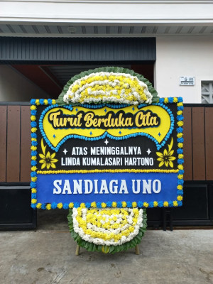 Papan Bunga Duka di Sei Putih Barat