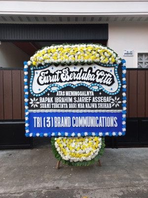 Papan Bunga Duka di Sei Putih Barat